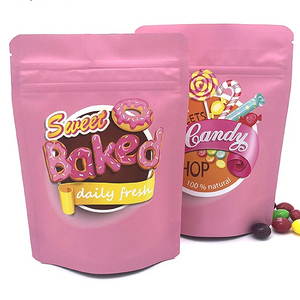 Eco Friendly Customized Aluminum Foil Zip Lock Ziplock Stand Up Pouches Bag