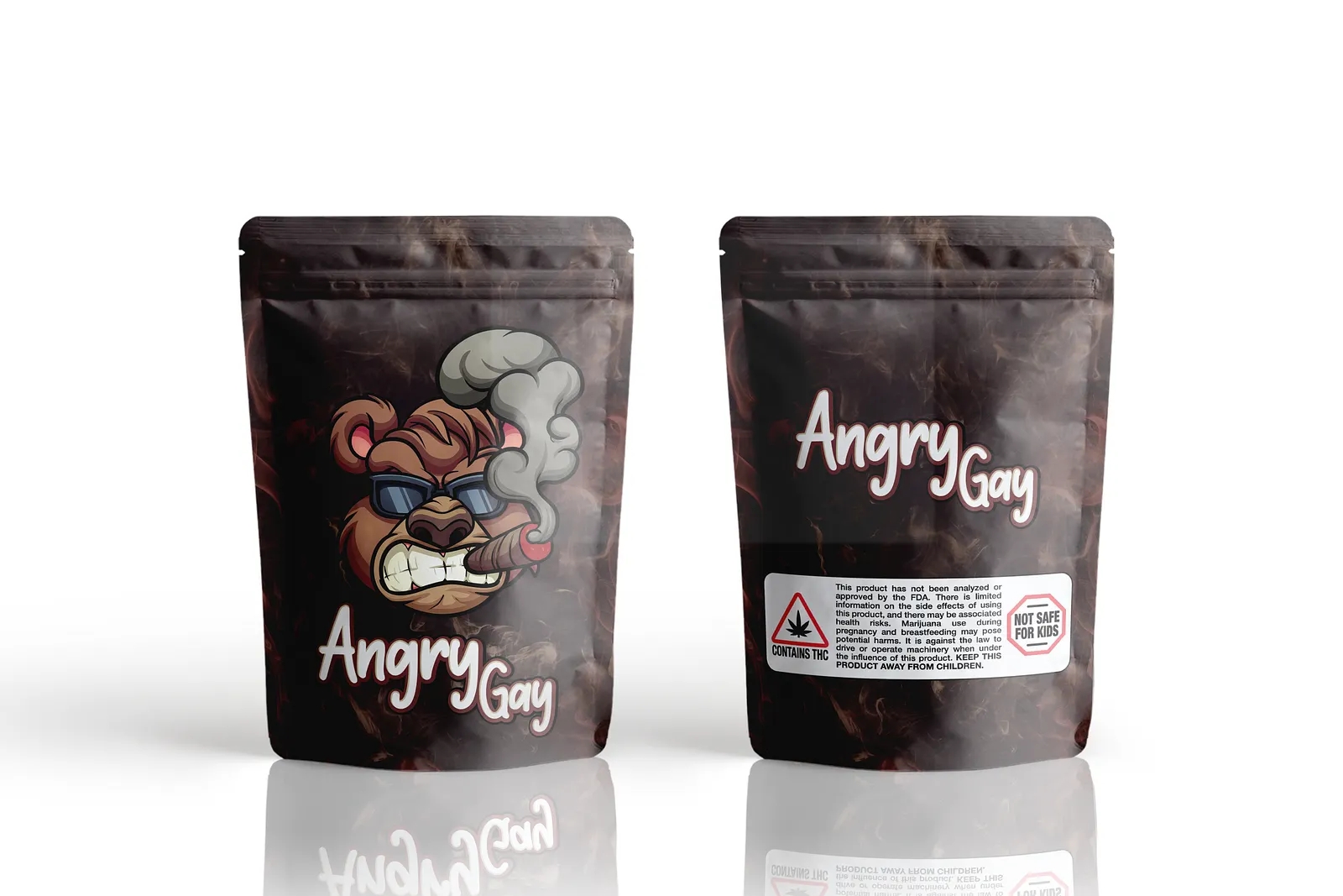 zip lock stand up pouches