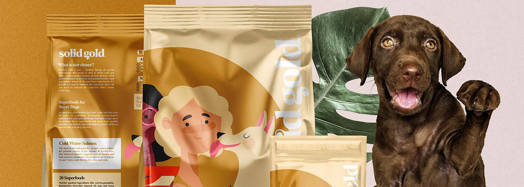 Custom printed zipper packaging