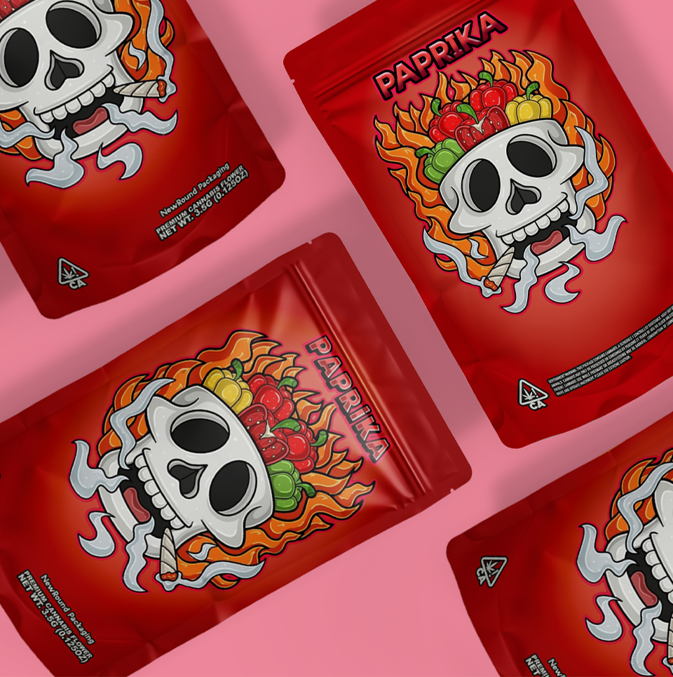 Childproof Pouches for Cannabis Flower