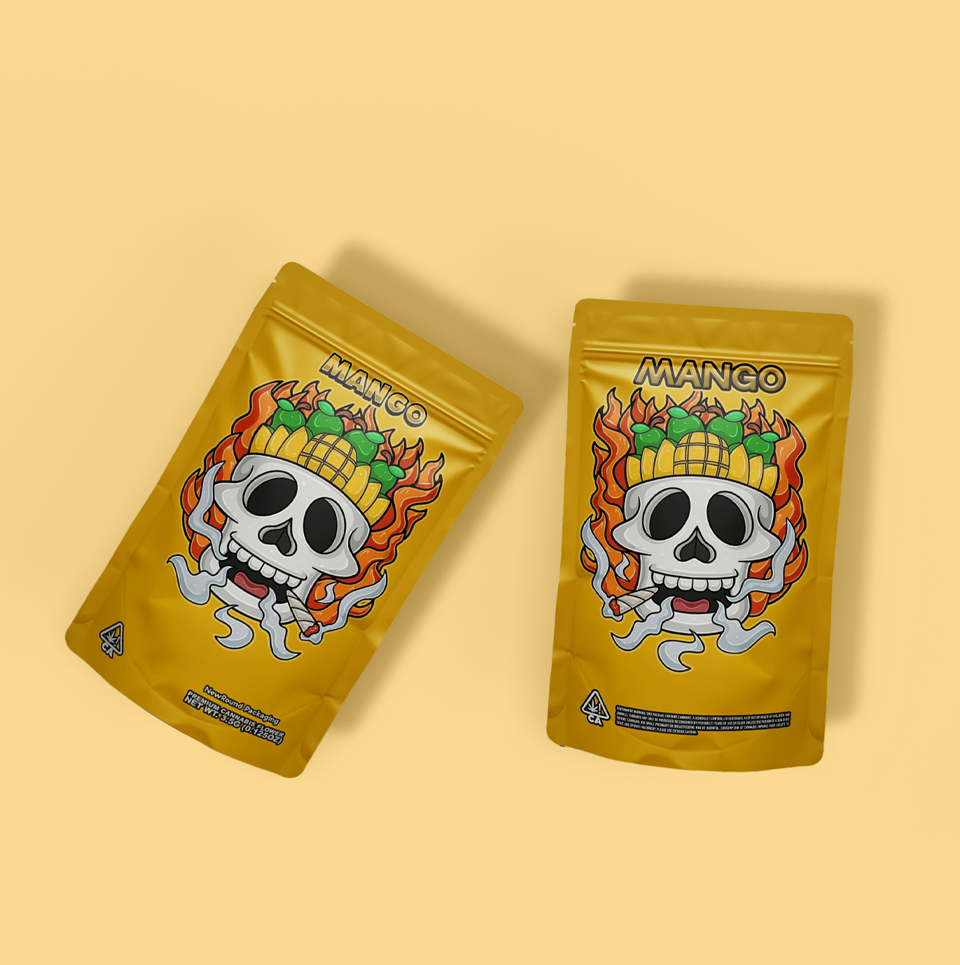 Childproof Mylar Bags for CBD Gummies