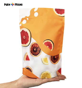 Custom Printed Grade Ziplock Snack Plastic Pouch Packaging Food Packing Bag