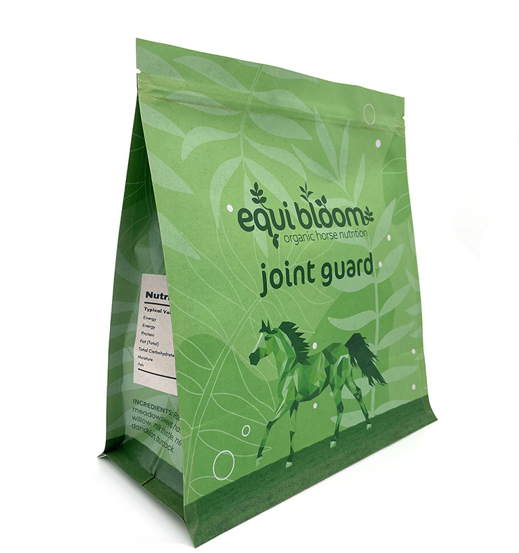 Square Bottom Ziplock Bag for Whey Protein Powder for Food Industrial Use
