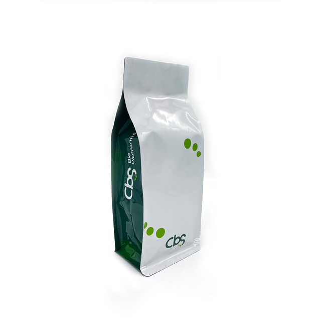 Flat Bottom Coffee Pouch, Custom Empty Coffee Beans Packaging Bags