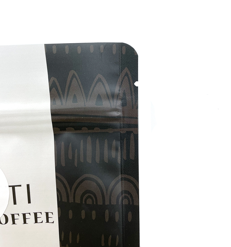 Custom Printed Wholesale Resealable Flat Bottom Side Gusset Stand Up Coffee Zipper Pouch Packaging Bags 