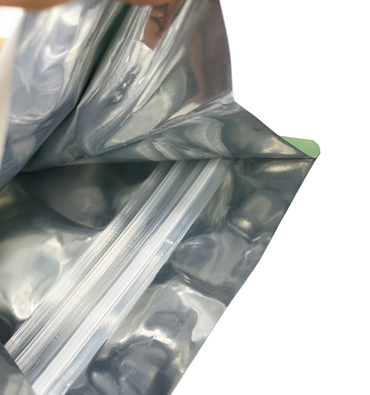 Custom Printing Flat Bottom Coffee Bean Packaging Bag Resealable Zipper From China Factory