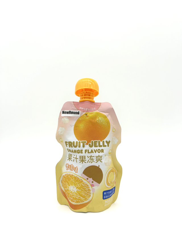 Custom Printed Beverage Liquid Recyclable Nozzle Bags Water Stand Up Spout Bag