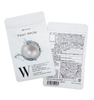 New Design Professional Matt Disposable Protective Heat Seal Shaped Facial Mask Bag