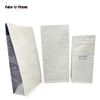 Custom Printing Cafe Powder Flat Bottom Coffee Bags with Sleeves