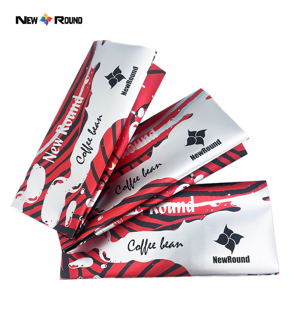 High Quality Tea Aluminum Foil Middle Sealing Pouches Side Gusset Packaging Bags