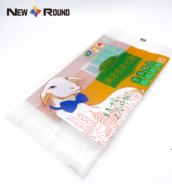 Clear Plastic PP Flat Packaging Bag With Side Gusset