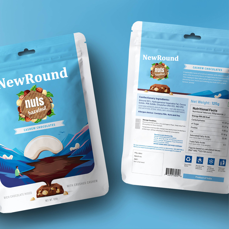 Logo-printed foil packaging