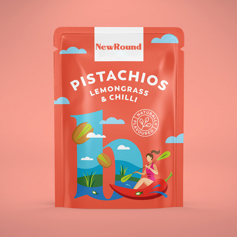 clear flat pouch