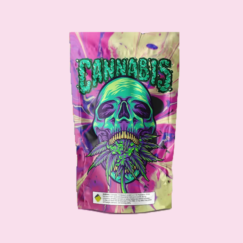 Custom sizes for zip lock mylar pouches